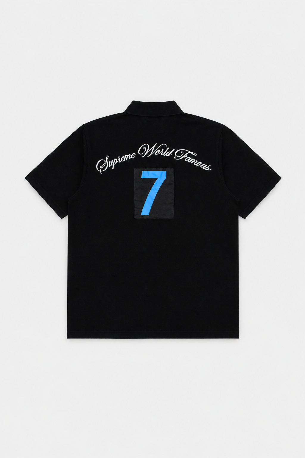 Supreme Cursive Polo 'Black'